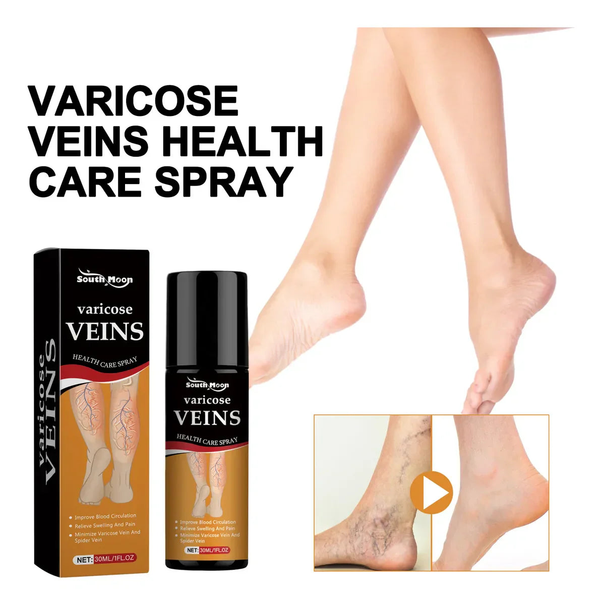 Vein Healing Varicose Veins Spray BUY 1 GET 1 Free