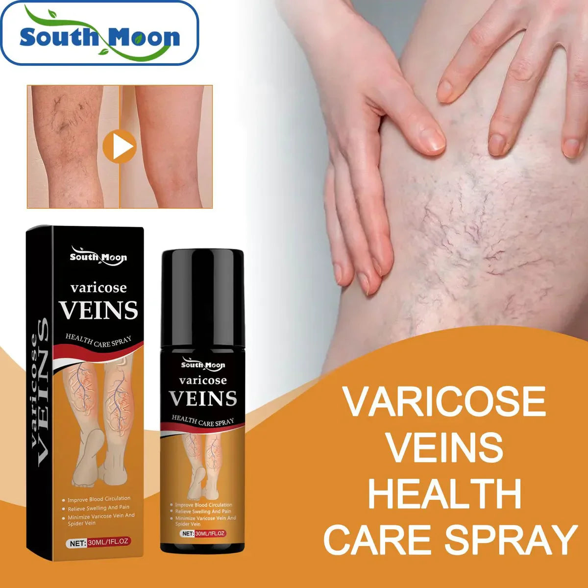 Vein Healing Varicose Veins Spray BUY 1 GET 1 Free